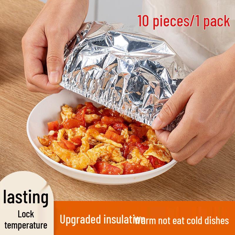 

Многоразовая изотермическая крышка из алюминиевой фольги для хранения продуктов и сохранения температуры