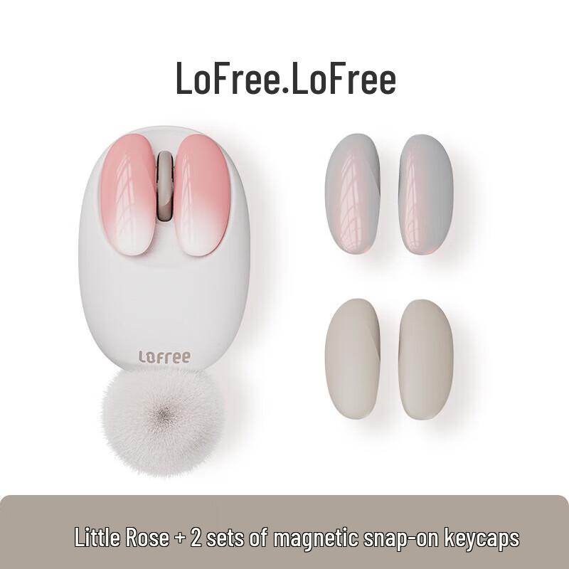 Lofree Petal Small Rose Wireless Bluetooth Mouse