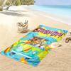 Scoobydoo Print Beach Towel, Large Soft Quick Dry Towel for Beach Camping Swimming
