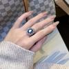 Luxurious Sapphire Gemstone Jewelry Set: Brilliant Ring, Necklace, Earrings