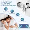 Anti Snoring Device for Men and Women, Double Vortex Stop Snoring Device,Electric Anti Snoring Devices, Adjustable and Breathable Snoring Machine
