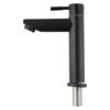 Black Basin Kitchen Bathroom Single Cold Sink Tap Cold Matte Sink Faucet Taps G1/2 Installation Thread Bathroom Accessories