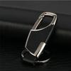 Nieuwe Mannen Creatieve Metalen Leer Sleutelhanger Ring Sleutelhangertje Auto Sleutelhanger Sleutelhanger Cadeau