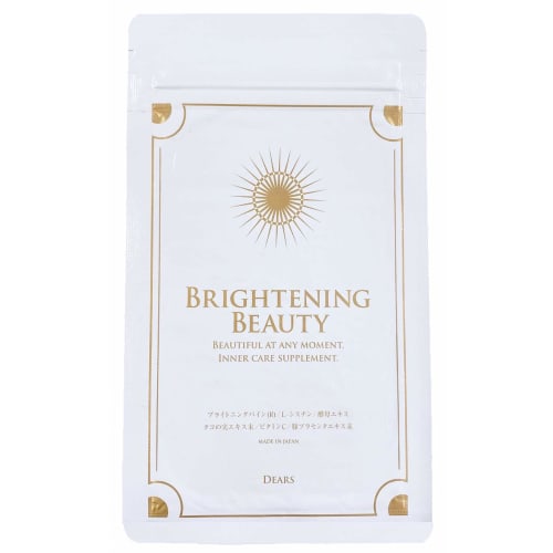 

DEARS Осветляющая красота Осветляющая сосна, цистин, витамин С, плацента и коллаген Формула, Сделано в Японии, Запас на 30 дней, Унисекс