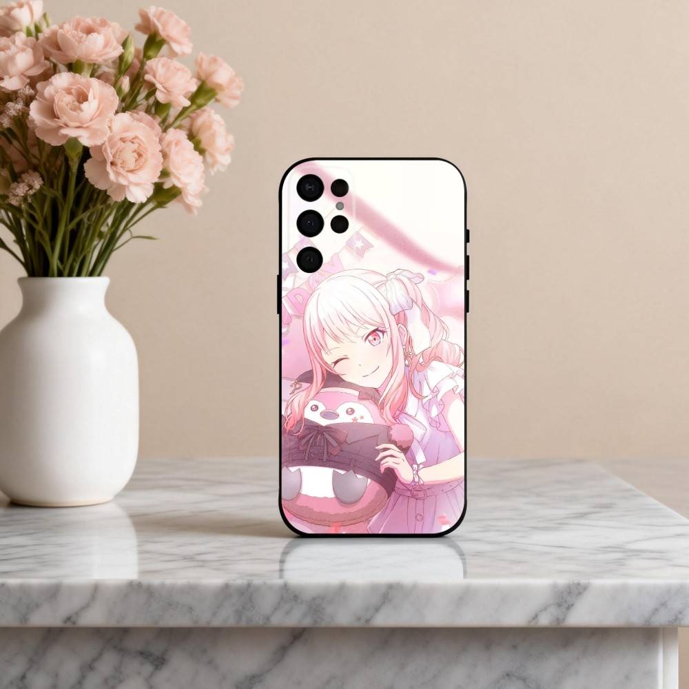 P-Project S-SEKAI M-Mizuki A-Akiyama Phone Case For Samsung S25,S24,S21,S22,S23,S30,Ultra,S20,Plus,Others Soft Black Case