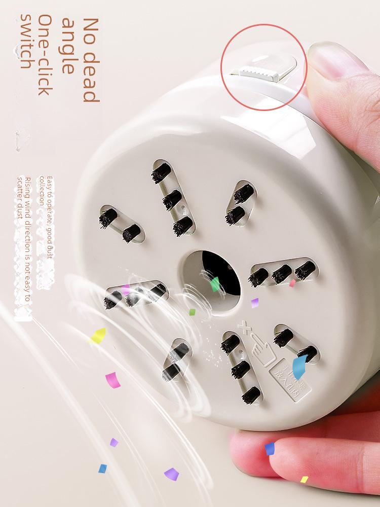 Deli Desktop Vacuum Cleaner for Eraser and Pencil Shavings, Keyboard Dust, and Student Desk Cleaning