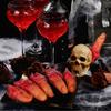 10pcs Halloween Finger Bloody Severed Finger Broken Body Part Party Hanging Ornament Horror Prank Prop Halloween Supplies Dark