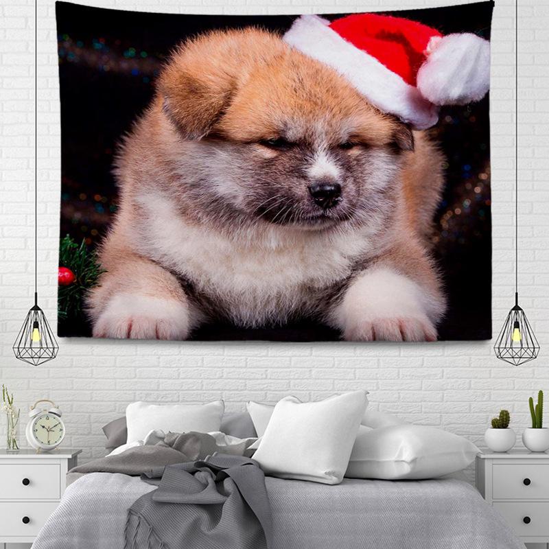 Weihnachtsserie zum Aufhängen, Stoffteppich