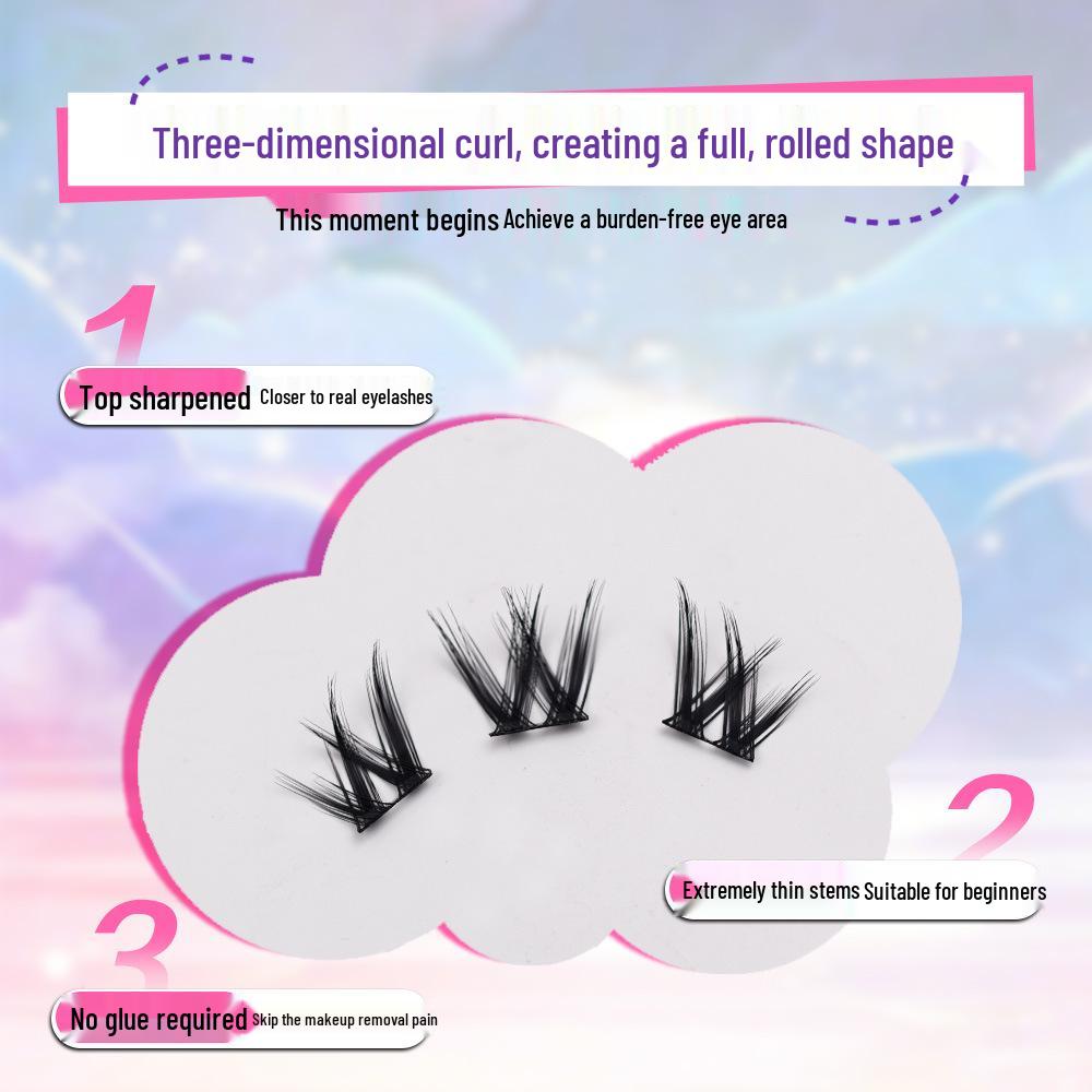 Thick Natural Mascara: Big Curl, 20 Row, Mess-Free, Beginner-Friendly, Camera-Ready for Enlarged Eyes