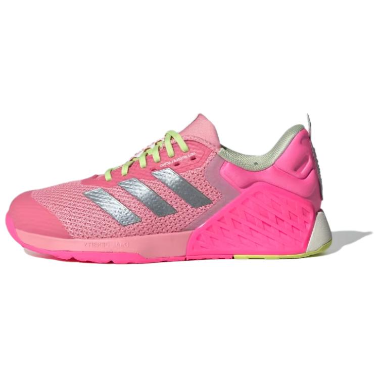 Ny Adidas Dropset 3 Semi Pink Spark Iron Metallic Silver Dawn Dame JI2075