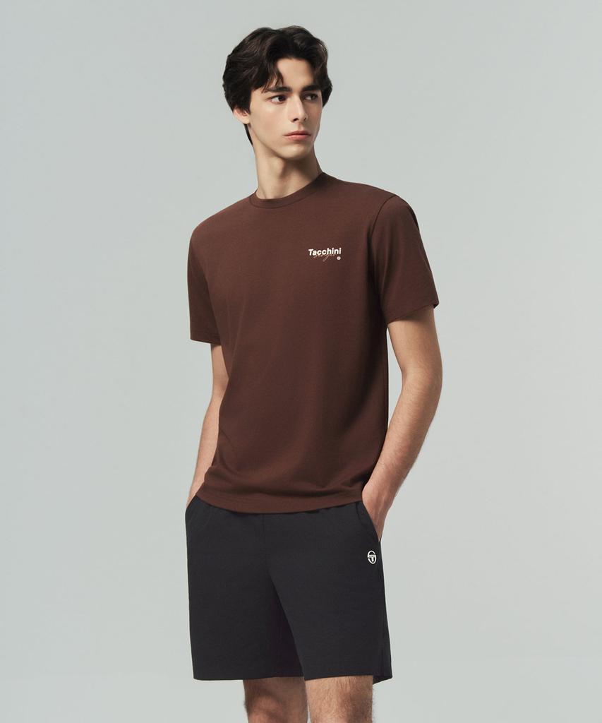 SERGIO TACCHINI U Graphic Regular Fit T-Shirt (D.Brown)