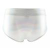 Men Underpants Glossy Faux Leather Low Waist Smooth Anti-septic Reflective Seamless U Convex Elastic Soft Breathable Club Performance Party