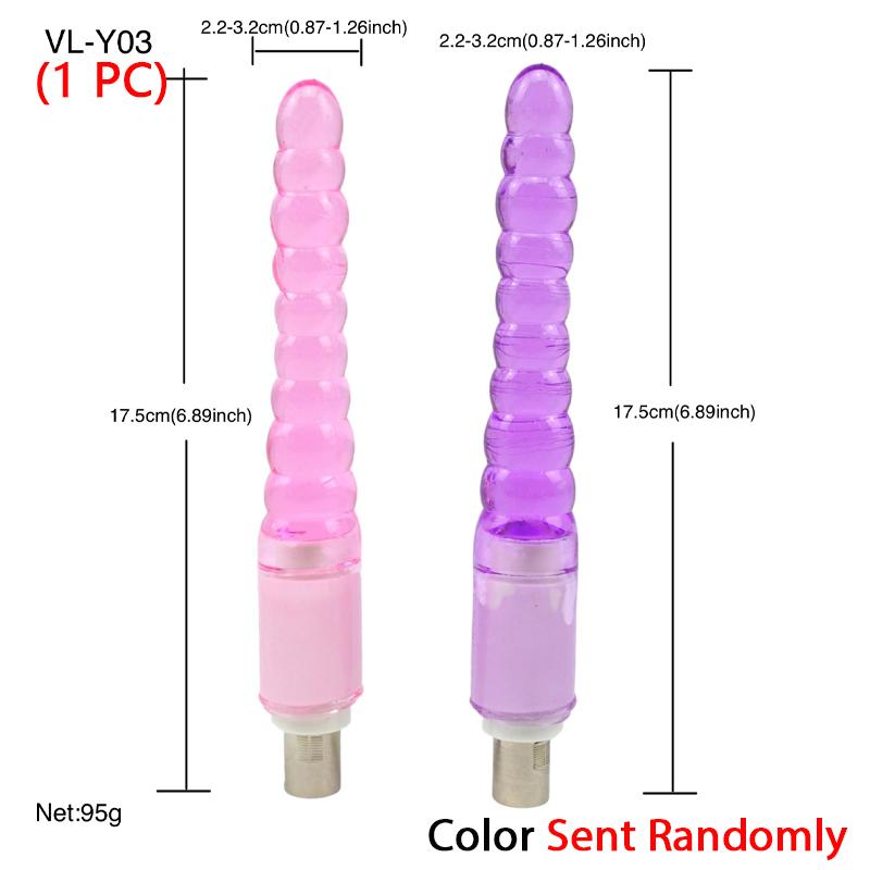 ROUGH BEAST 3XLR Máquina Sexual Accesorio de Dildo para Mujeres Hombres, Anal Trasero Color Gelatina Vibrador Automático Máquina de Empuje Accesorio