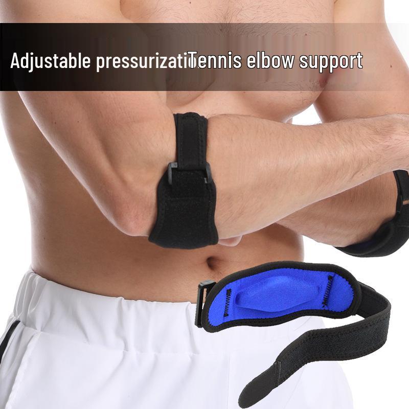 Adjustable Pressurized Elbow Pad for Sports - Tennis, Basketball, Arm Guard & Joint Protection