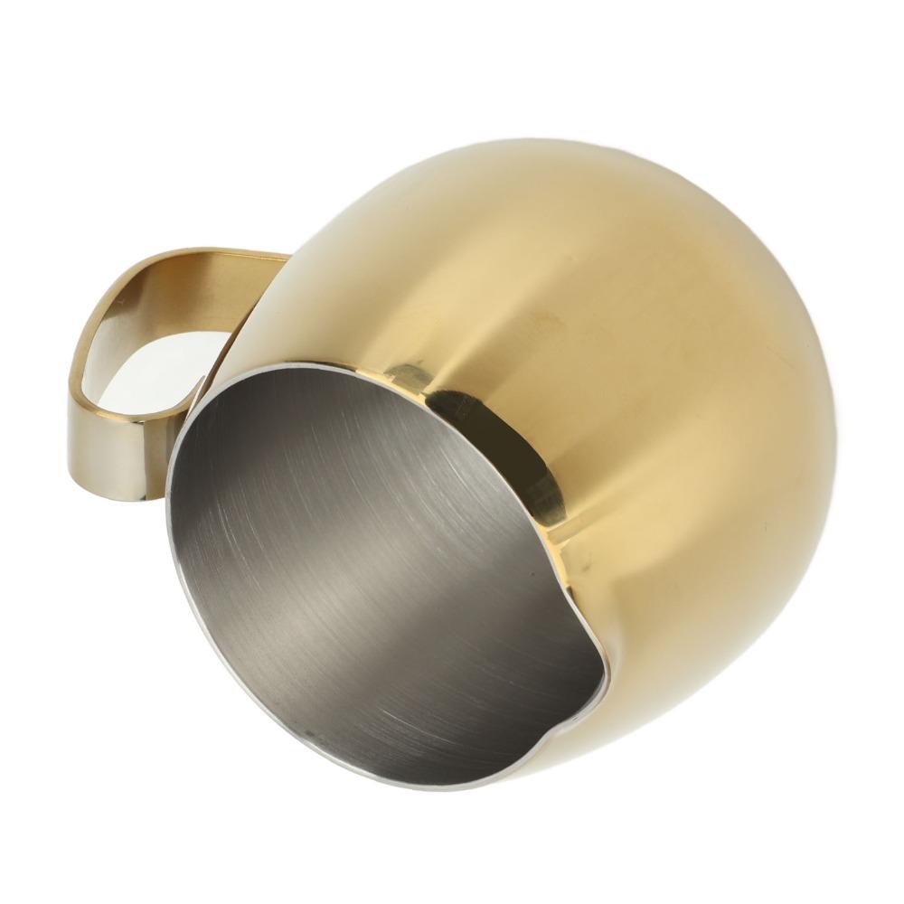 Stainless Steel Cappuccino Pitcher 300ml Capacity Stainless Steel Milk Jug  Latte Art