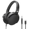 Sennheiser HD 400U Wired Headphones with Remote Compact Closed-Back In-Line & Microphone, USB-C, Foldable, Lightweight,