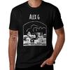 Alex G Stadslogo Klassiek T-shirt Nieuwigheid Print Casual T-shirt