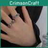 Vintage Style Unique Adjustable Rainbow Zircon Ring For Women Jewelry Fashion