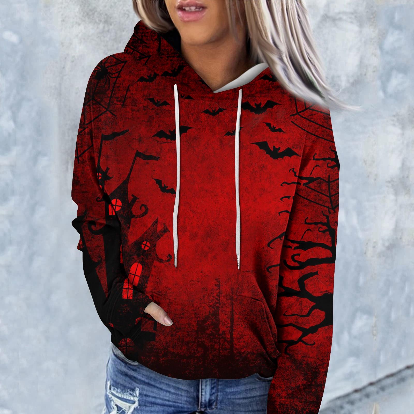 

Женская модная повседневная блузка с круглым вырезом и коротким рукавом с принтом XXL винный