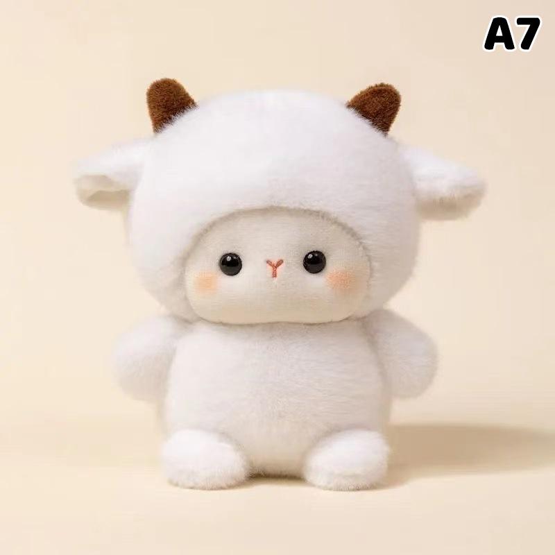 Kawaii Anime Animals Cartoon Desk Companion Doll Learning Partner Birthday Christmas Gift Plush Toy Sleeping Gift