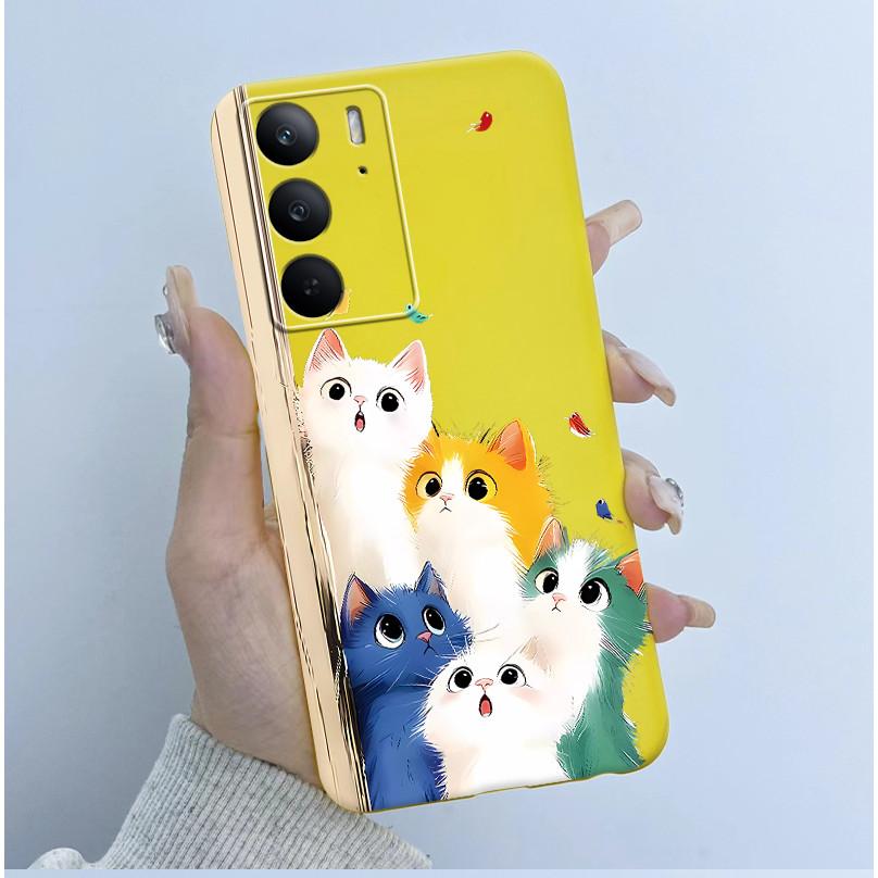 For Realme C75 Case Cute Cartoon Panda Soft Silicone Cases For Realme C 75 C75 C75x RealmeC75 4G Cover Bumper 6.72" ShockProof
