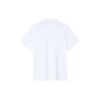 Anta Solid Color Logo Pullover Short Sleeve Polo Shirt Men Tops Snow-White 952428116-1