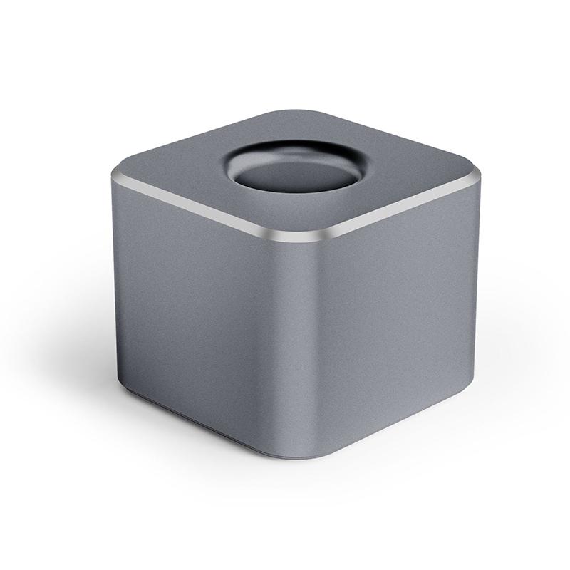 Portable Metal Pen Holder Aluminum Pen Holder with Non-Slip Pad - Versatile Desk Organizer for Bathroom & Office Supplie