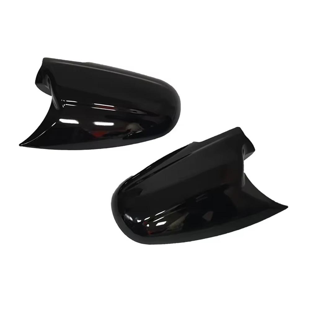 

For HONDA CIVIC EK9 TYPE R 1996-2001 ABS Car Rearview Side Mirror Cover Wing Cap Exterior Door Housing Trim Adhesive Sticker Gloss Black