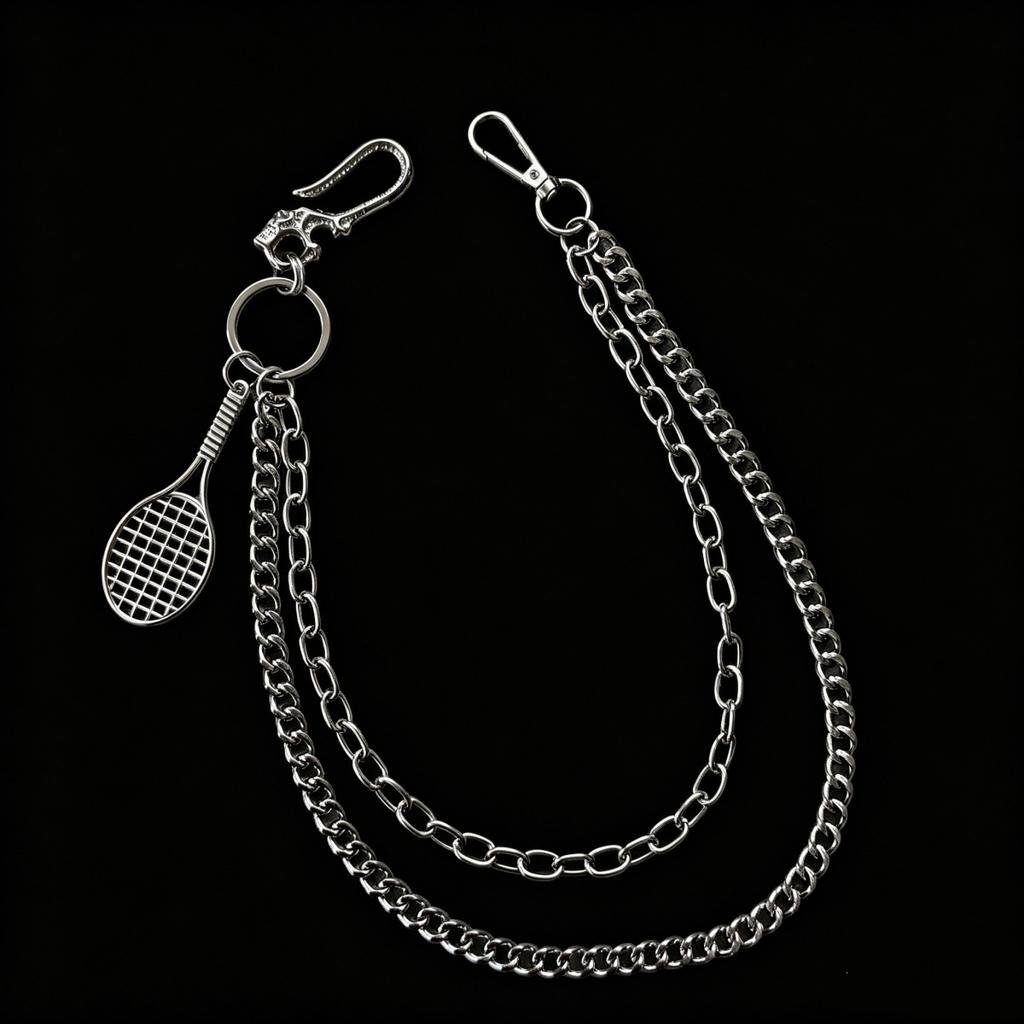 European and American Jewelry Exaggerated Chain Waist Chain Punk Pendant Trouser Chain Pendant
