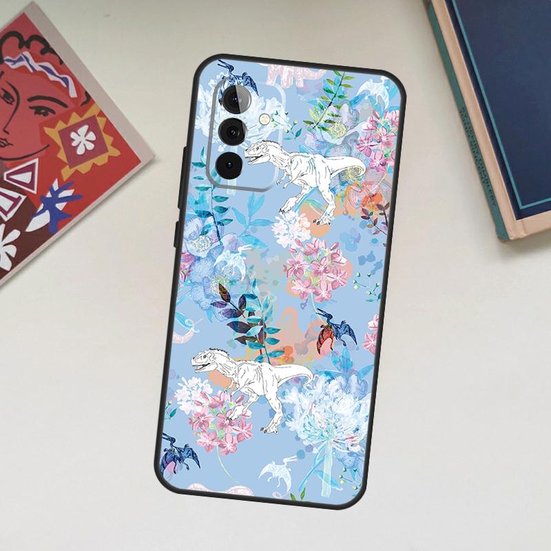 Dinosaur Pattern Case For Samsung Galaxy A17 A15 A54 A34 A14 A13 A23 A33 A53 A52 A32 A12 A56 A36 A16 A35 A55