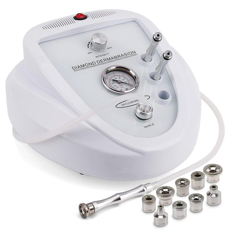 

Diamond Microdermabrasion Machine 65-68cmHg Suction Power Professional Dermabrasion ome Use Facial Skin Care Equipment EU plug