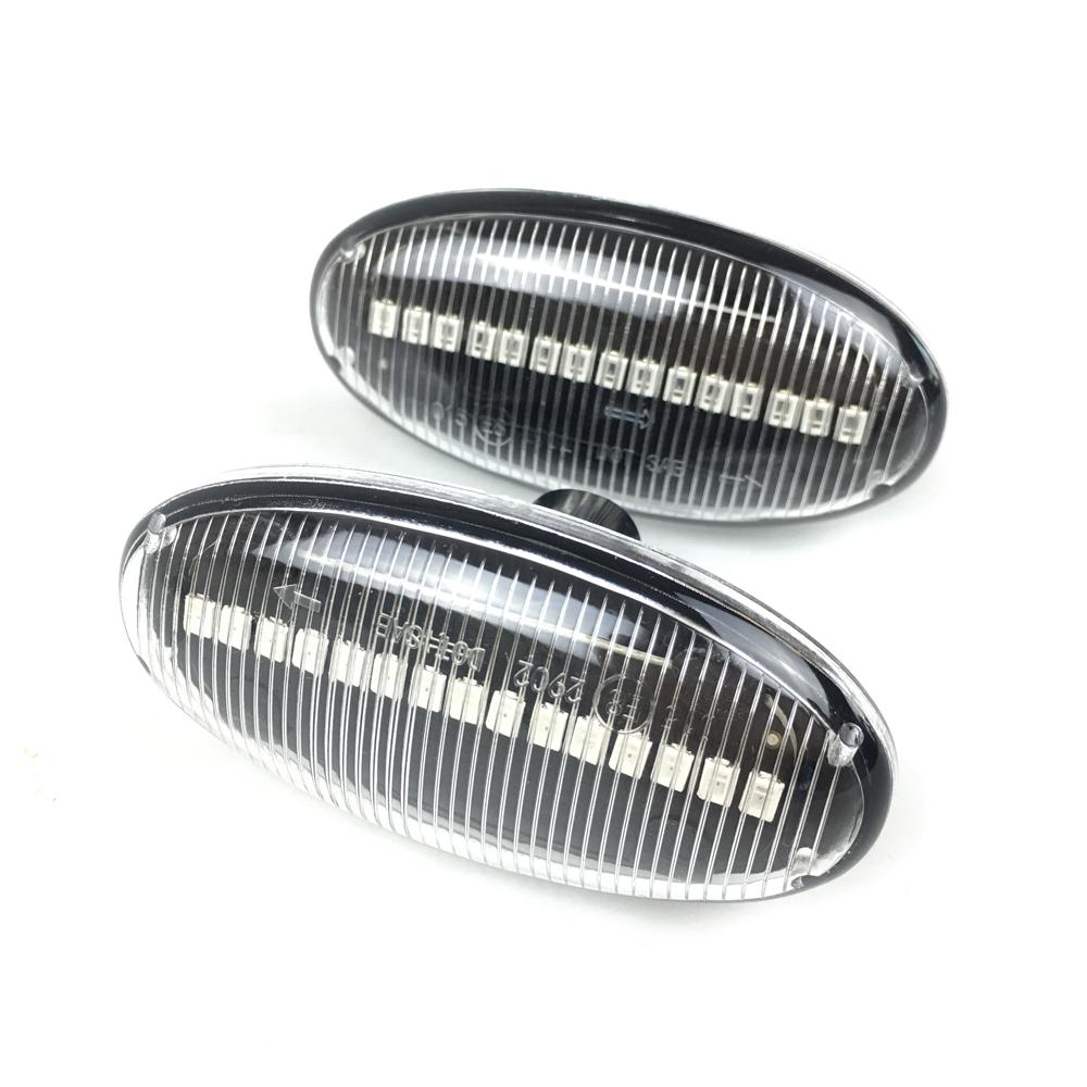 

2 шт. Динамический указатель поворота Янтарный светодиодный боковой габаритный фонарь для Mazda 2 для Mazda 3 5 6 BT-50 MPV 2006 2007 2008 2009 2010