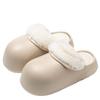 Waterproof Cotton Slippers Women's Autumn and Winter Indoor Home New Thick-bottomed Non-slip Men's Cotton Slippers Outer Wear