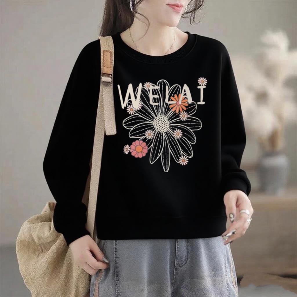 

Женский свободный худи с приспущенным плечом - Тонкий, повседневный и универсальный для осени и зимы 2XL