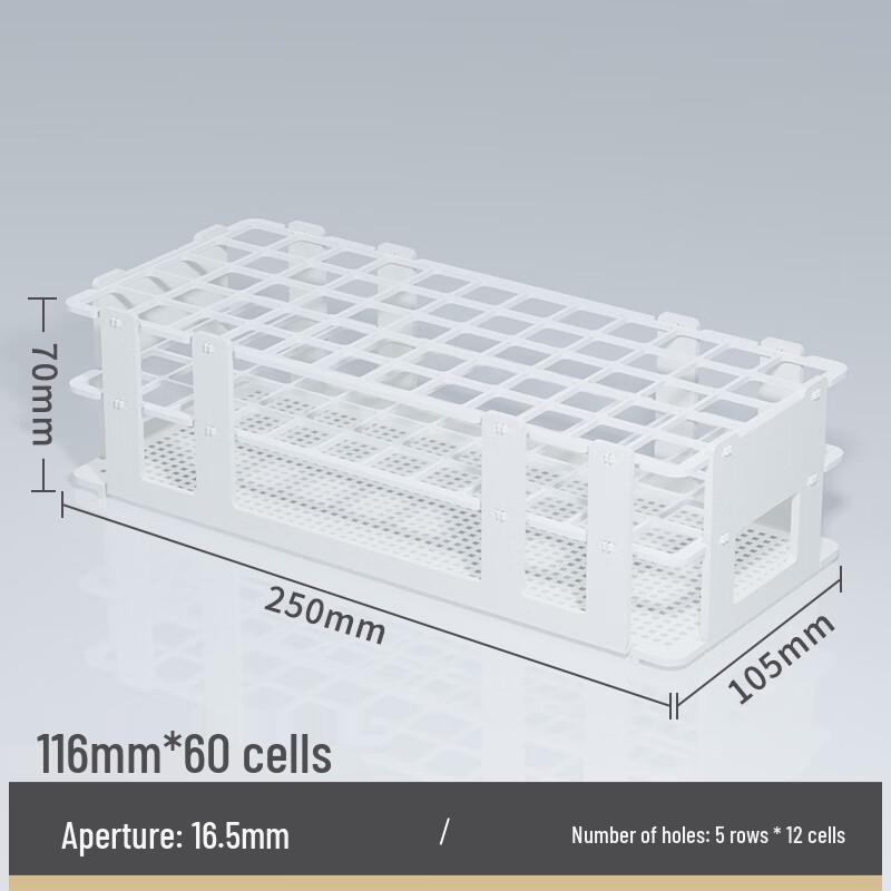 Plastic Test Tube Rack