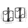Bike Pedals Sturdy Bicycle for Riding Essentials Components Repairing Black