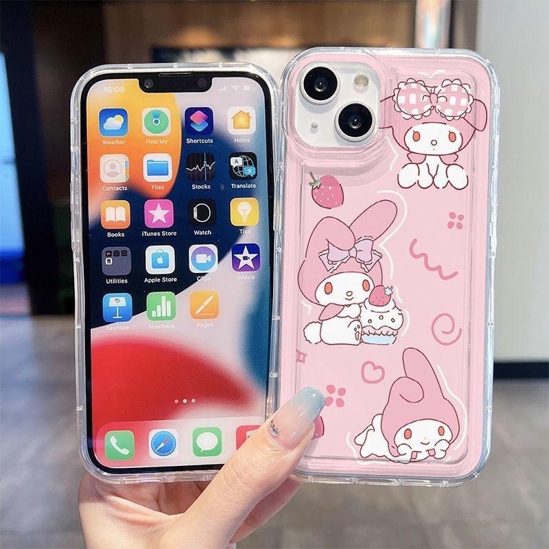Cute cartoon premium sense niche suitable for iphone14 apple 13 mobile phone case 12 silicone 15 painted cover factory