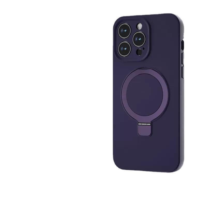 Liquid Silicone Rubber Is Suitable for IPhone15 Wireless Magnetization, Phone Case, and Apple 14Pro Pivot Stand Protective Cover