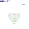 OEING Tazza Miscelazione Gesso Dentale Silicone Miscelato Flessibile Trasparente Gomma Cuoio Tazze S/M/L Strumenti Odontoiatrici