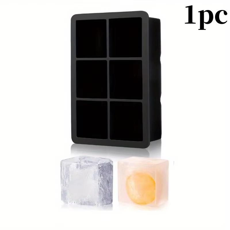 

6 сеток силиконовая форма для кубиков льда круглый квадратный самодельный ледогенератор многоразовые формы для виски коктейльные ледяные шарики для барной утвари инструменты