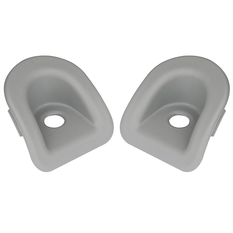 TQPONLY Door Panel Trim Lock Grommet,Compatible With 2005-2014 Ford Mustang Left Driver And Right Passenger Side (Black) Lock Knob Bezel