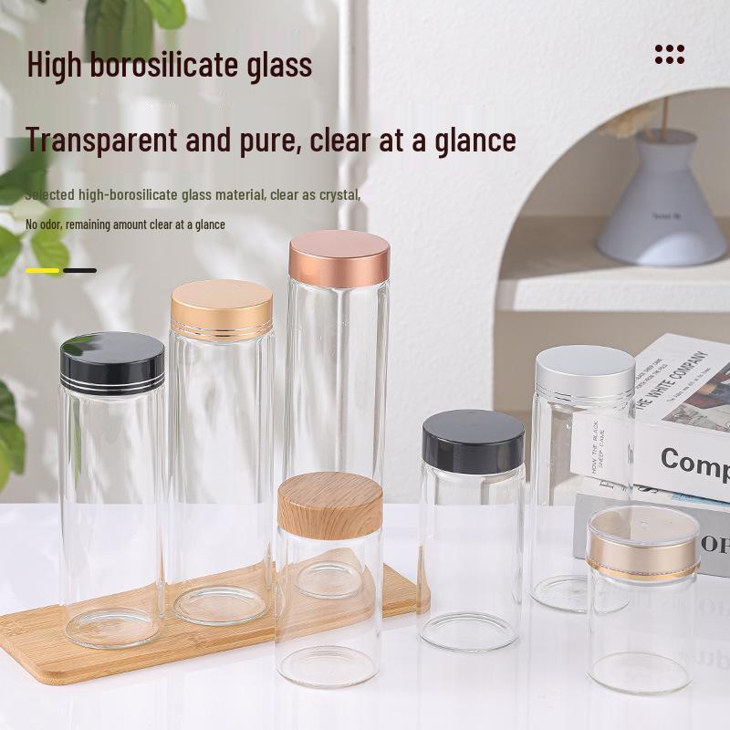 Special High Borosilicate Glass Honey Storage Bottle, Food Grade Kitchen Jar