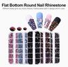 1500Pcs/box Nail Art Rhinestones 12 Grids Flatback Round Crystal Diamond Nail Gems Nail Art Decorations Manicure Accessories