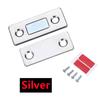 6 Colors Magnetic Door Catch Ultra-Thin Cabinet Catches Door Closed Magnets Sheet Adhesive Closet Drawer Window Magnet Latches