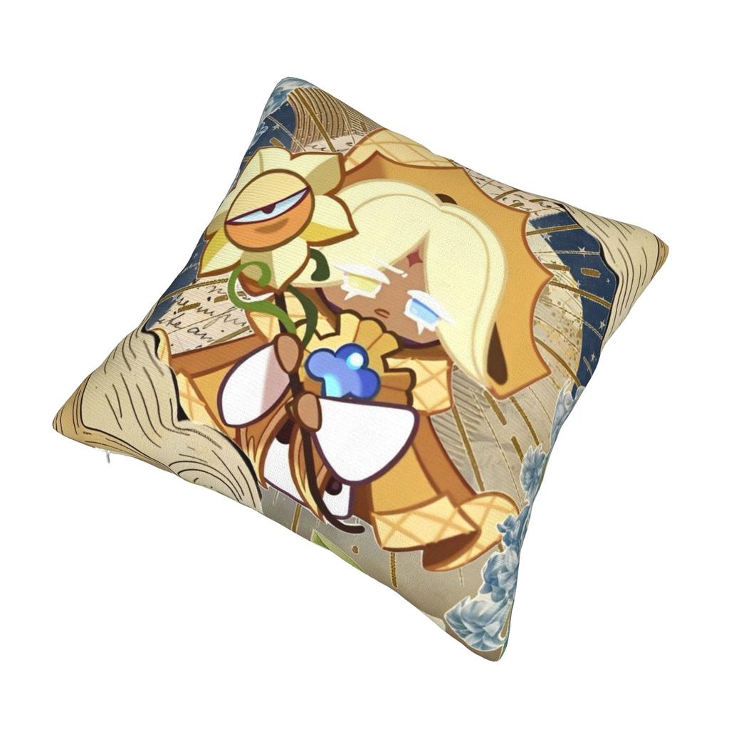 Decorative Pillowcase Cookie Run Kingdom Accessories Home  Throw Pillow Case Cover Square Multi-Size