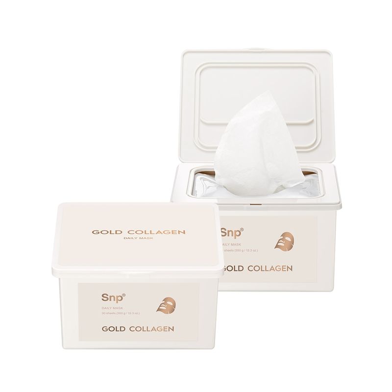 

SNP Daily Mask Pack 30ct x 2 Gold Collagen
