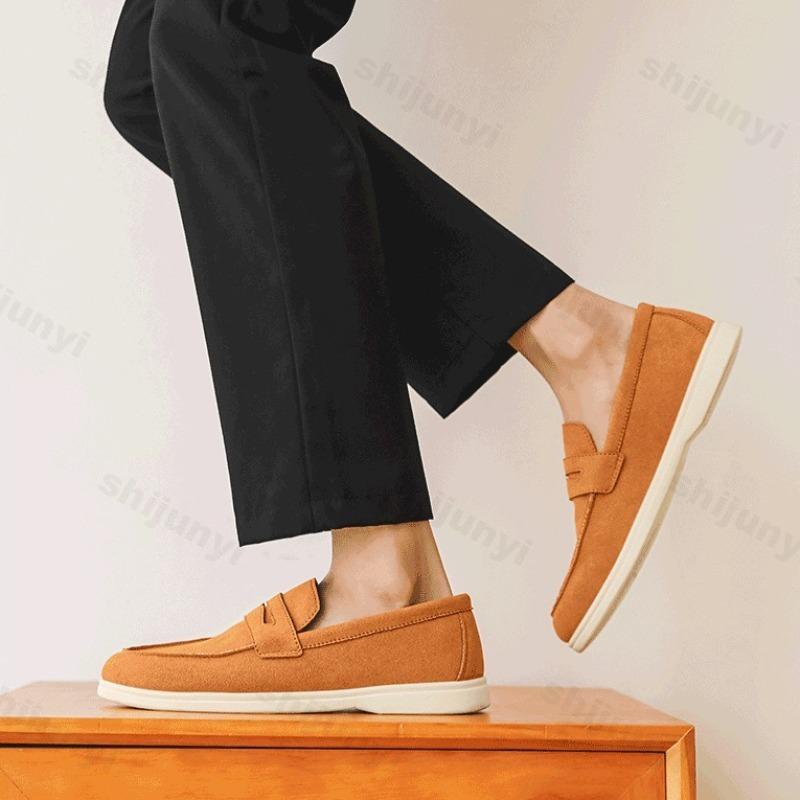 Fashion 2025 Summer Men's Sports Leisure Breathable Loafer Shoes Comfortable Versatile Fashion Trend Slip On Lightweight Casual Sneakers