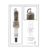 4pcs/lot 18855-10080 SILZKR6B11 Iridium Spark Plug For Hyundai I20 IX20 Kia Carens III 1885510080 SILZKR6B-11 18855 10080