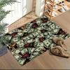 Luxurious Dollar Bill Design Area Rug  Polyester, Non-Slip & Lightweight | Multi-Color Rectangular Carpet for Living Room,