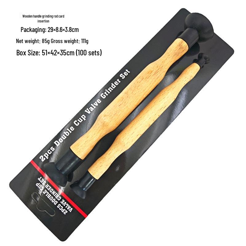 Pneumatic Valve Lapping Tool with Suction Cup and Paste for Car Repair